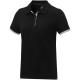 Polo de manga corta de dos tonos para mujer Morgan Ref.PF38111-NEGRO INTENSO