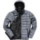 Chaqueta acolchada Ref.TTR233M-FROST GREY/BLACK