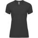 Camiseta técnica manga ranglán Bahrain Woman 135g/m2 Ref.RCA0408-PLOMO OSCURO