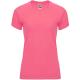 Camiseta técnica manga ranglán Bahrain Woman 135g/m2 Ref.RCA0408-ROSA LADY FLUOR