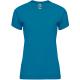 Camiseta técnica manga ranglán Bahrain Woman 135g/m2 Ref.RCA0408-AZUL LUZ DE LUNA