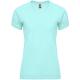 Camiseta técnica manga ranglán Bahrain Woman 135g/m2 Ref.RCA0408-VERDE MENTA