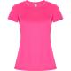 Camiseta técnica de manga corta Control Dry Imola Woman Ref.RCA0428-ROSA FLUOR