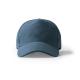 Gorra 100% algodón de 5 paneles con cierre de hebilla ajustable y orificios de ventilación FRED Ref.RGO1470-AZUL PROFUNDO