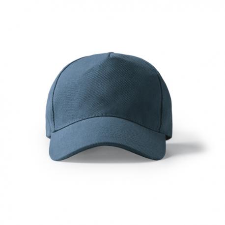 Gorra 100% algodón de 5 paneles con cierre de hebilla ajustable y orificios de ventilación FRED