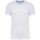 Camiseta deporte material reciclado hombre Ref.TTPA4012-BLANCO