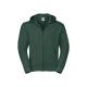 Sudadera authentic con cremallera y capucha Ref.TTRU266M-BOTELLA VERDE