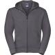 Sudadera authentic con cremallera y capucha Ref.TTRU266M-CONVOY GRIS