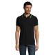 Pasadena polo hombre 200g Pasadena men Ref.MDS00577-NEGRO/LIMA