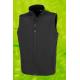 Chaleco softshell reciclado hombre Ref.TTR902M-NEGRO