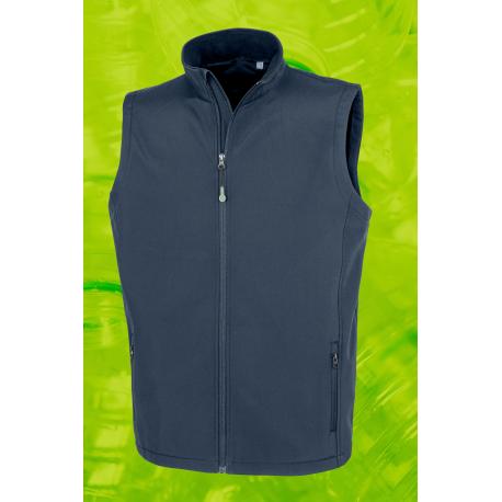 Chaleco softshell reciclado hombre