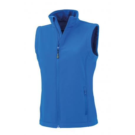 Chaleco softshell reciclado mujer