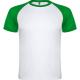 Camiseta deportiva de manga corta Indianapolis Ref.RCA6650-BLANCO/VERDE HELECHO