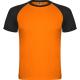 Camiseta deportiva de manga corta Indianapolis Ref.RCA6650-NARANJA FLUOR/NEGRO