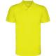 Polo técnico de manga corta Monzha Ref.RPO0404-AMARILLO FLUOR