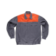 Cazadora WORKTEAM C1101 Ref.WTC1101-GRIS/NARANJA