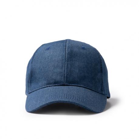 Gorra de tejido vaquero reciclado de 6 paneles ISBUD