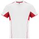 Conjunto deportivo unisex de tres tejidos Boca Ref.RCJ0346-BLANCO/ROJO