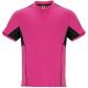 Conjunto deportivo unisex de tres tejidos Boca Ref.RCJ0346-FUCSIA/NEGRO