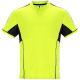 Conjunto deportivo unisex de tres tejidos Boca Ref.RCJ0346-AMARILLO FLUOR/ NEGRO