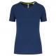 Camiseta deporte material reciclado mujer Ref.TTPA4013-MARINA DEPORTIVA