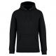 Sudadera ecorresponsable con capucha unisex Ref.TTNS401-NEGRO