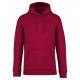 Sudadera ecorresponsable con capucha unisex Ref.TTNS401-HIBISCO ROJO