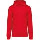 Sudadera ecorresponsable con capucha unisex Ref.TTNS401-POPPY RED