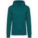 Sudadera ecorresponsable con capucha unisex Ref.TTNS401-PEACOCK GREEN