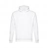 Sudadera blanca unisex con capucha Blanco Phoenix