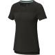 Camiseta cool fit de manga corta para mujer en GRS reciclado Borax Ref.PF37523-NEGRO INTENSO