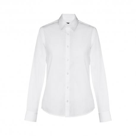 Camisa de popelina para mujer. Blanco Thc paris women wh