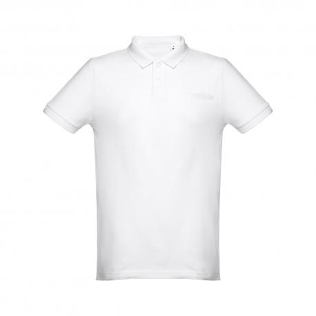 Polo de hombre. Blanco Thc dhaka wh