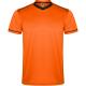 Conjunto deportivo de camiseta y pantalón United Ref.RCJ0457-NARANJA/NEGRO