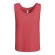 Camiseta amplia de mujer de tirante ancho NARA Ref.RCA6536-ROJO CRISANTEMO