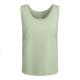 Camiseta amplia de mujer de tirante ancho NARA Ref.RCA6536-VERDE MIST