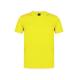 Camiseta adulto Tecnic rox Ref.5247-AMARILLO FLUOR