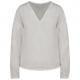 Blusa ecorresponsable de lino mujer Ref.TTNS524-BLANCO