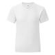 Camiseta Iconic talla niños 150g/m2 Ref.TTSC61025-BLANCO