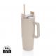 Vaso Tana RCS plástico reciclado 900ML Ref.XDP43710-BEIGE 