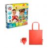 Juego educativo suministrado con una bolsa de regalo plegable de 190t Modeling dough factory kit ii