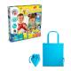 Juego educativo suministrado con una bolsa de regalo plegable de 190t Modeling dough factory kit ii Ref.PS35801-AZUL CLARO 