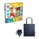 Juego educativo suministrado con una bolsa de regalo plegable de 190t Modeling dough factory kit ii Ref.PS35801-AZUL MARINO 