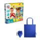 Juego educativo suministrado con una bolsa de regalo plegable de 190t Modeling dough factory kit ii Ref.PS35801-AZUL ROYAL 