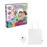 Juego educativo suministrado con una bolsa de regalo plegable de 190t Crayon factory kit ii