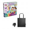 Juego educativo suministrado con una bolsa de regalo plegable de 190t Crayon factory kit ii