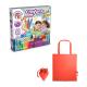 Juego educativo suministrado con una bolsa de regalo plegable de 190t Crayon factory kit ii Ref.PS35805-ROJO 