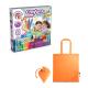 Juego educativo suministrado con una bolsa de regalo plegable de 190t Crayon factory kit ii Ref.PS35805-NARANJA 