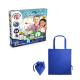 Kit educativo suministrado con una bolsa de regalo plegable de 190t Diy pen factory kit ii Ref.PS35809-AZUL ROYAL 