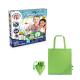 Kit educativo suministrado con una bolsa de regalo plegable de 190t Diy pen factory kit ii Ref.PS35809-VERDE CLARO 